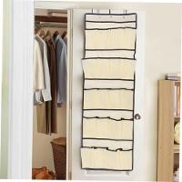 Sapateira De Porta E Parede Organizador Vertical Dobrável Para 20 Sapatos 10 Pares Com Divisórias! - 5