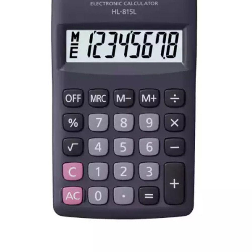 Calculadora De Bolso 8 Dígitos Preta Hl - 815l - Bk - 2