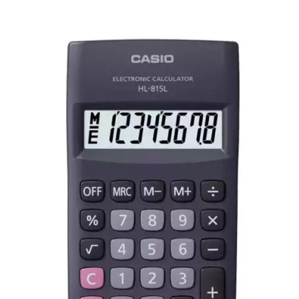 Calculadora De Bolso 8 Dígitos Preta Hl - 815l - Bk - 3