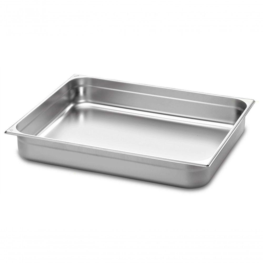 Kit 10 Cubas Gastronomica Inox 1-1x100mm Com Tampas Brasinox - 1