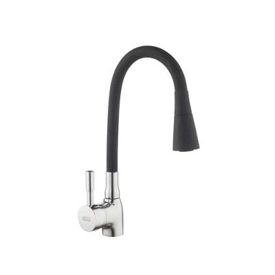 Torneira Monocomando Bancada Bica Silicone Preta - Eco