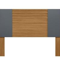 Cabeceira Araguaia Com Mesa De Cabeceira E 2 Gavetas Freijo/off White/cinza - 8