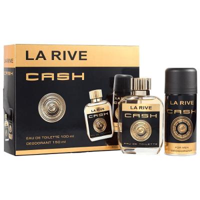 Kit La Rive Cash Masculino - Eau De Toilette 100ml + Desodorante 150ml