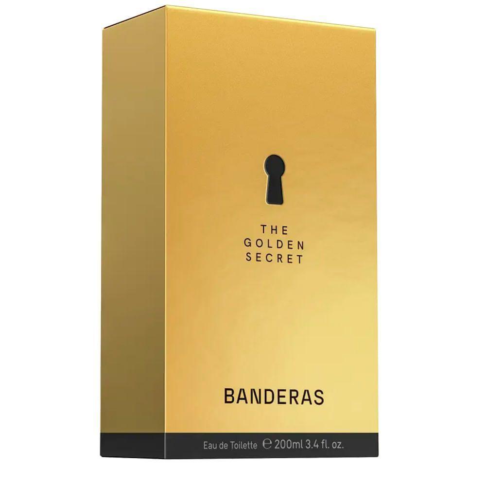 Banderas The Golden Secret Eau De Toilette - Perfume Masculino 200ml - 2