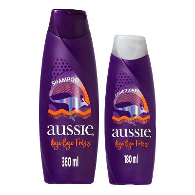 Kit Aussie Bye Bye Frizz - Shampoo 360ml + Condicionador 180ml