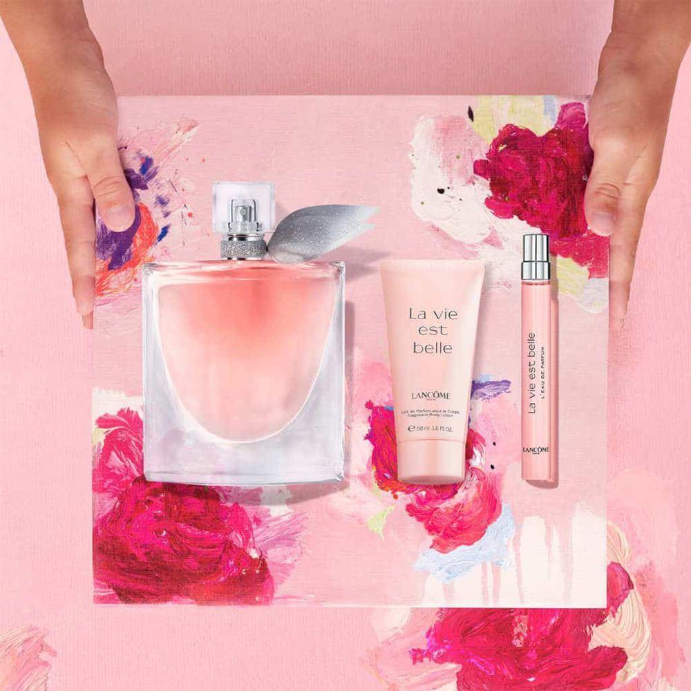 Kit Lancôme La Vie Est Belle Feminino - Eau De Parfum 100ml + Body Lotion 50ml + Eau De Parfum 10ml - 3