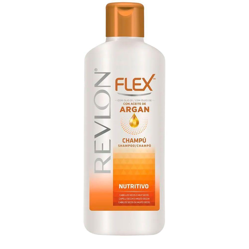 Revlon Flex óleo De Argan Nutritivo - Shampoo 650ml - 1