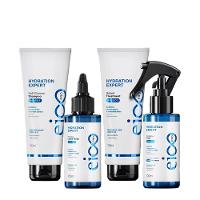 Kit Eico Pro Hydration System - Shampoo 100ml + Cond. 100ml + Mas. Líquida 100ml + Protetor Térmico 100ml - 1