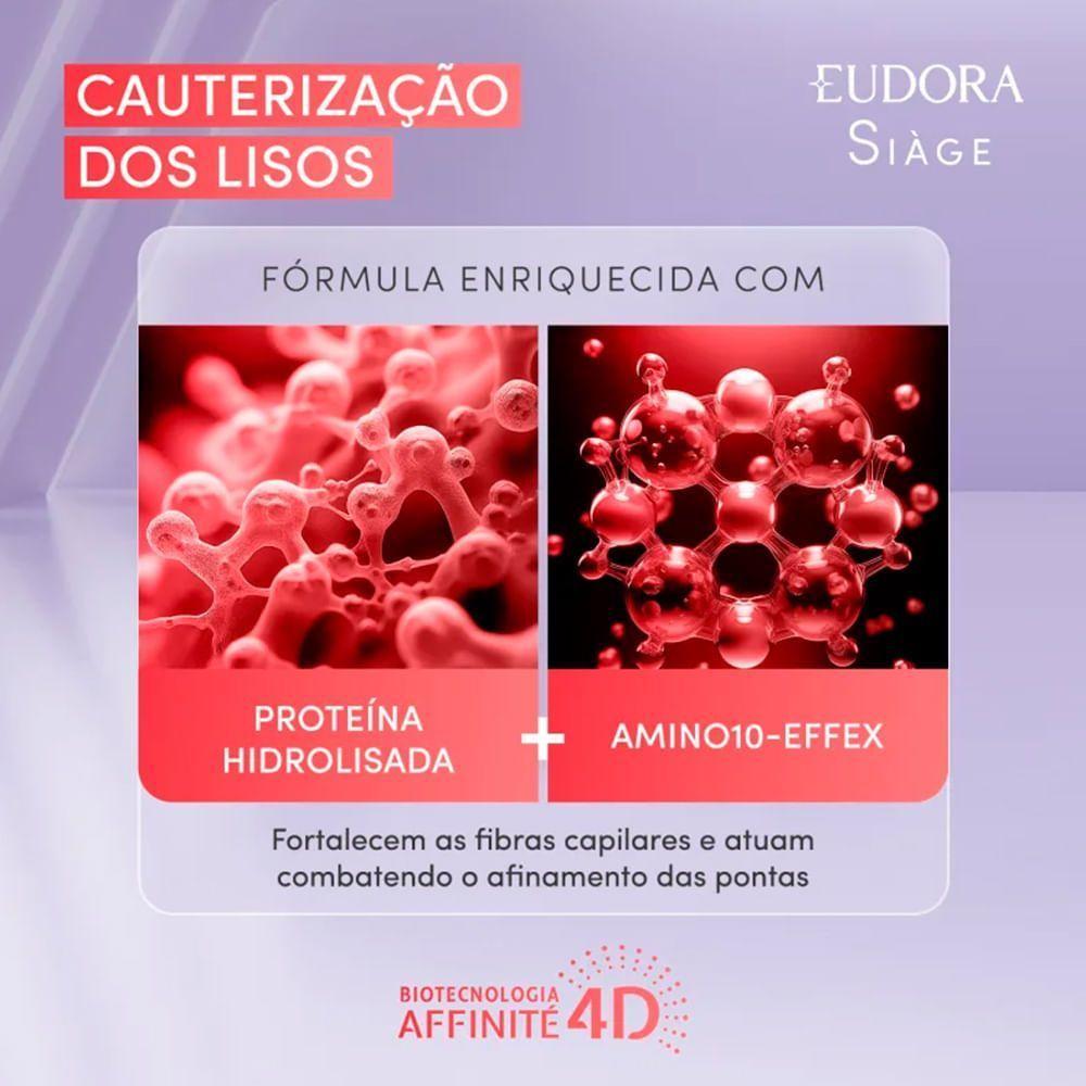 Eudora Siàge Cauterização Dos Lisos - Máscara Pré E Pós Alisamento 250g - 4