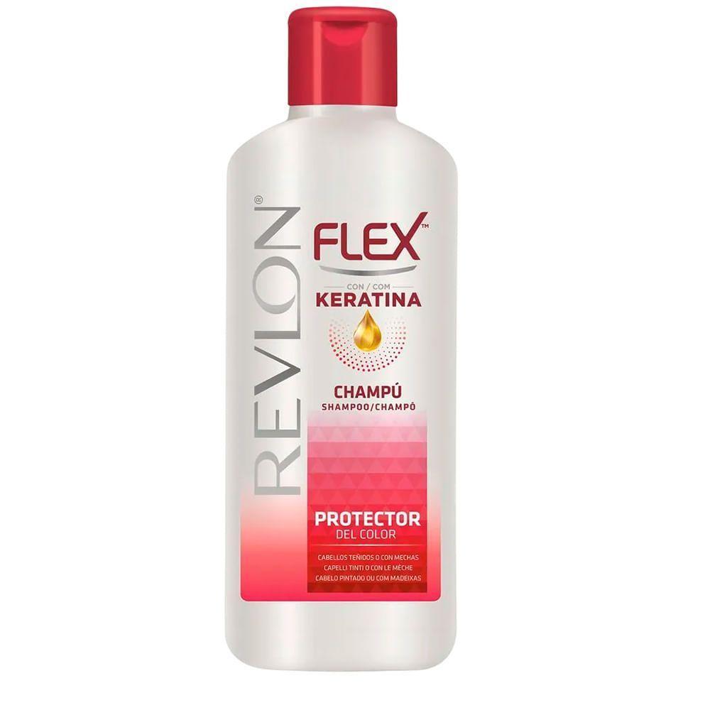 Revlon Flex Keratina Proteção Da Cor - Shampoo 650ml - 1