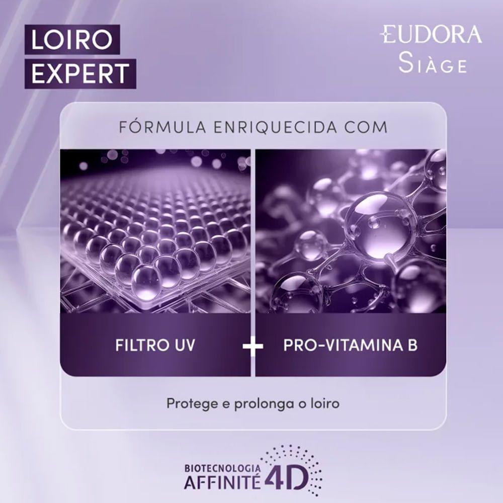 Eudora Siàge Loiro Expert - Condicionador Desamarelador 250ml - 3