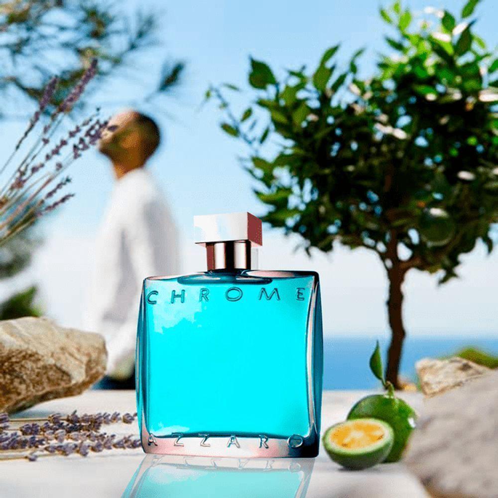 Azzaro Chrome Eau De Toilette - Perfume Masculino 100ml - 4