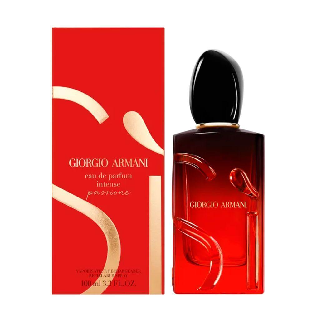 Giorgio Armani Sí Passione Eau De Parfum Intense Refilável - Perfume Feminino 100ml - 2