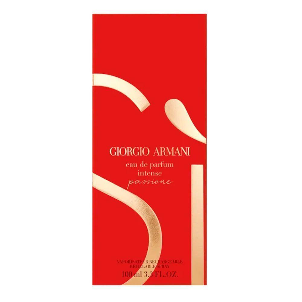 Giorgio Armani Sí Passione Eau De Parfum Intense Refilável - Perfume Feminino 100ml - 3