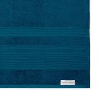 Jogo De Toalha Buettner Algodão Egípcio Nobre 5 Peças Aliance Dusty Marinho E Palha - 9