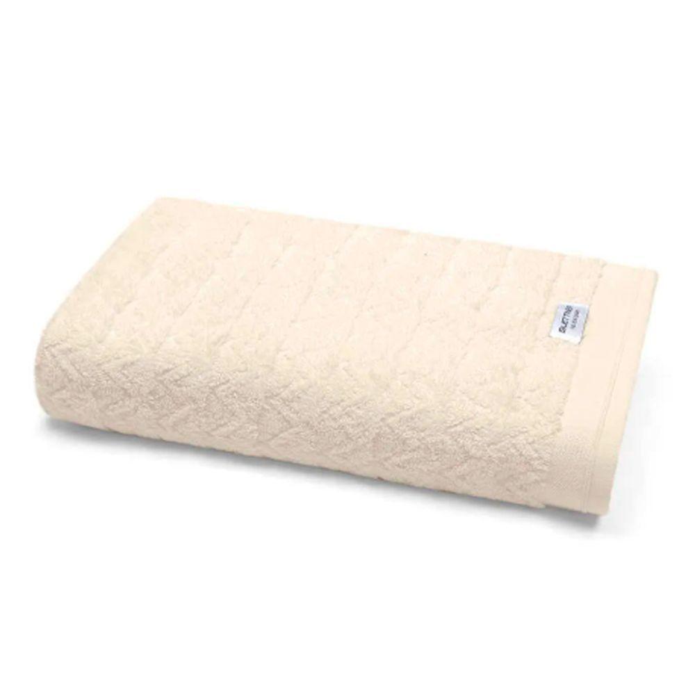 Toalha Banho Buettner Nobre 100% Algodão Fio Penteado Línea 70cm X 1,40m Pérola - 1