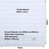 Toalha Banho Buettner Nobre 100% Algodão Fio Penteado Línea 70cm X 1,40m Branco - 3