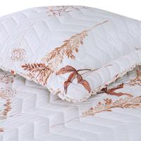 Kit Cobre Leito Colcha Topázio King Dupla Face 3 Peças - Bordô - 100% Poliéster - 3