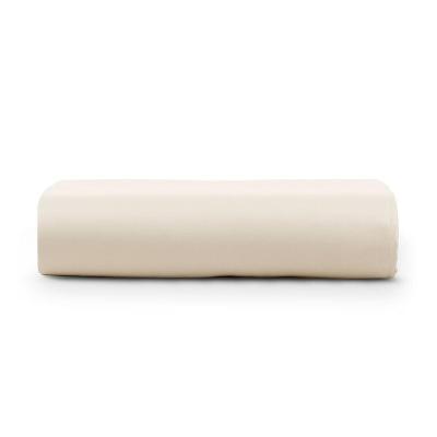 Lençol Solteiro Cintilante Percal 180 Fios Sem Elástico - Palha - 100% Algodão