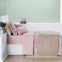 Cobre Leito Queen Sensuale 3 Peças Quadri - 80% Algodão 20% Poliéster - 3