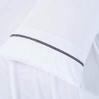 Jogo De Cama Lençol Queen Veraneio Percal 300 Fios 4 Peças - Branco - 100% Poliéster - 3