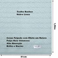 Toalha Banhao Buettner Nobre 100% Algodão Fio Penteado Línea 81cm X 1,50m Mineral - 3