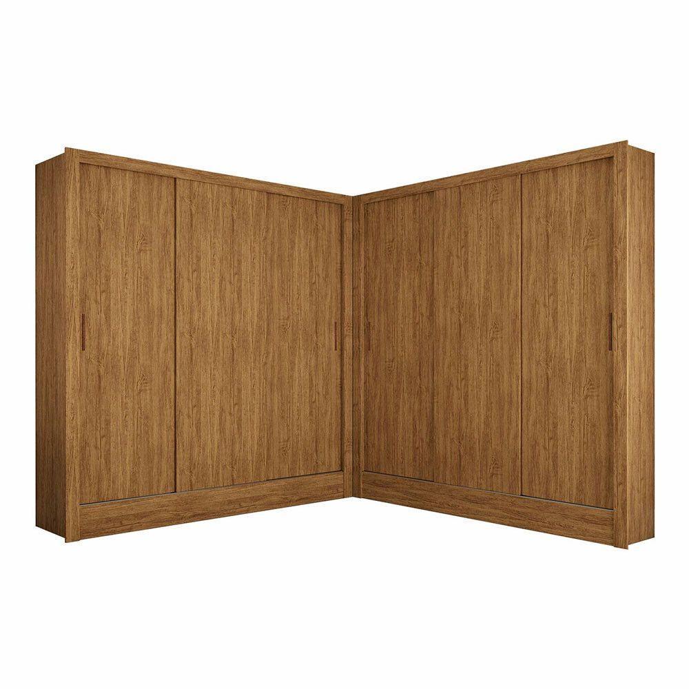 Closet Casal Duplo Dubai 6 Portas 6 Gavetas Cinamomo - 3