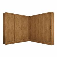 Closet Casal Duplo Dubai 6 Portas 6 Gavetas Cinamomo - 3