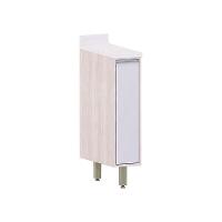 Balcão De Cozinha Com Tampo 20cm 1 Porta Art Luciane Móveis Pátina-cinza Cristal - 1