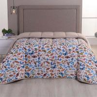 Edredom Coberdrom Sonho Bom Queen Em Malha - Avelã - 100% Algodão - 3