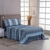 Coordenado Edredom E Lençol King Sonho Bom Em Malha 5 Peças - Marinho - 100% Algodão - 3