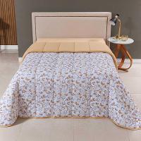 Edredom Coberdrom Sonho Bom King Em Malha - Amarelo - 100% Algodão - 2