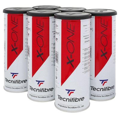 Bola Tênis Tecnifibre X One 6 Tubos Com 3 Bolas Perfornance