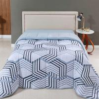 Edredom Coberdrom Sonho Bom King Em Malha - Cinza - 100% Algodão - 2