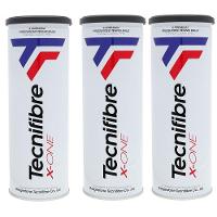 Bola Tênis Tecnifibre X One 3 Tubos Com 3 Bolas Perfornance - 1
