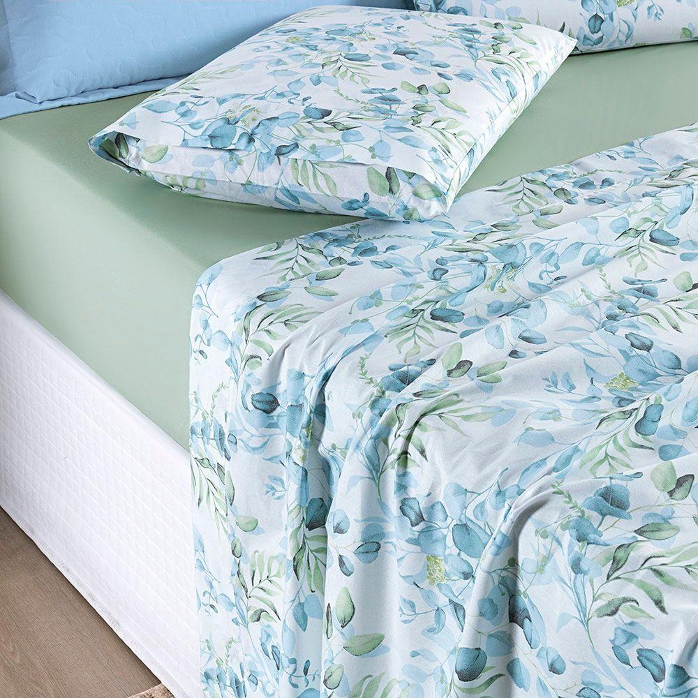Jogo De Cama Lençol King Sensuale Percale 200 Fios 4 Peças - Forest - 80% Algodão, 20% Poliéster - 2