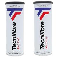 Bola Tênis Tecnifibre X One 2 Tubos Com 3 Bolas Perfornance - 1