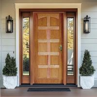 Kit Porta De Madeira Topázio 82 X 2.10 Batente 11 Cm Fechadura Externa Lado Esquerdo - Rodam - 2