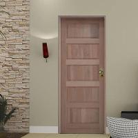 Kit Porta Trento 72 X 2.10 Batente 14 Cm Fechadura Externa Lado Esquerdo - Rodam - 2