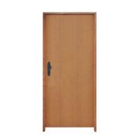 Kit Porta Lisa Padrão Imbuia 72 X 2.10 Batente Ecológico 11cm Fechadura Stam Lado Direito - Hale - 1