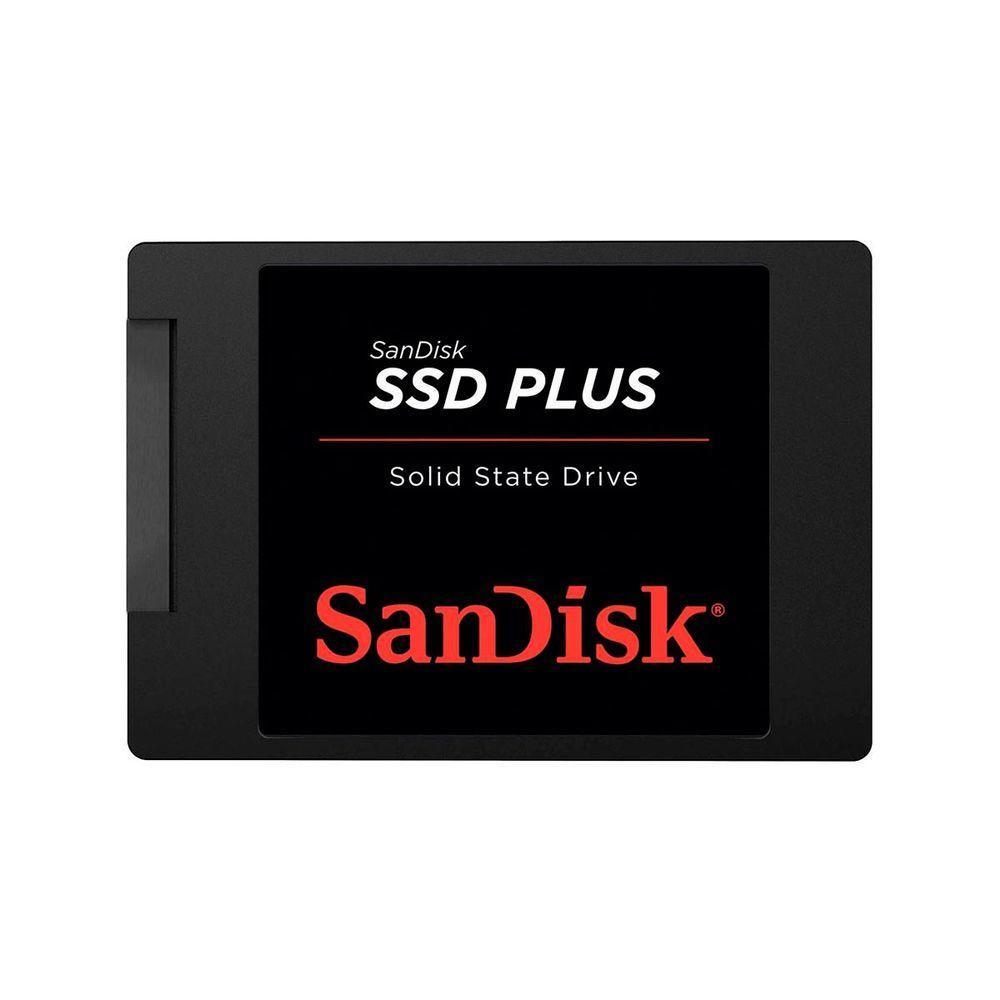 Ssd 1tb Sandisk Plus, Leitura 535mb/s, Gravação 350mb/s, Sata Iii 6gb/s - Sdssda-1t00-g27 - 1
