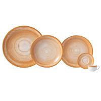 Aparelho De Jantar 20 Peças Esfera Mostarda Schmidt - 1