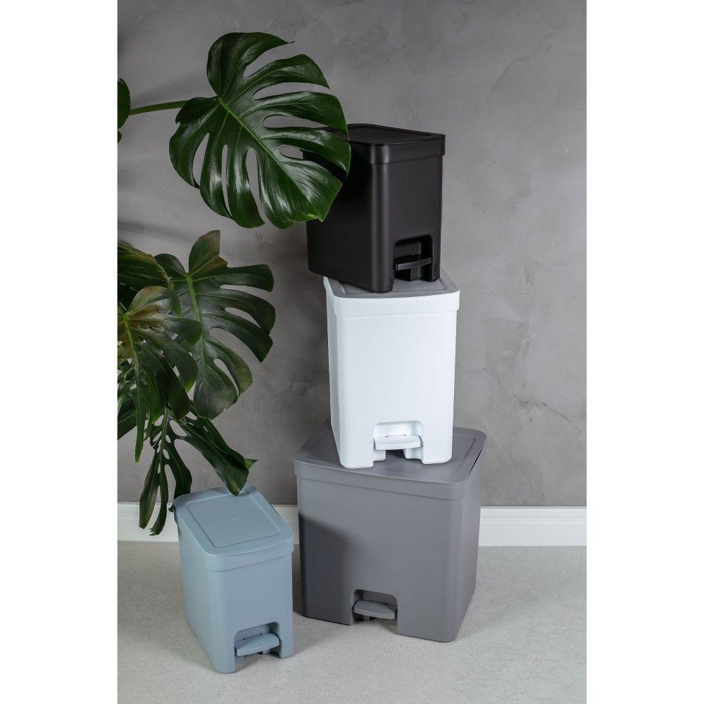 Lixeira Com Pedal Trium 6 L Preto Ou - 6