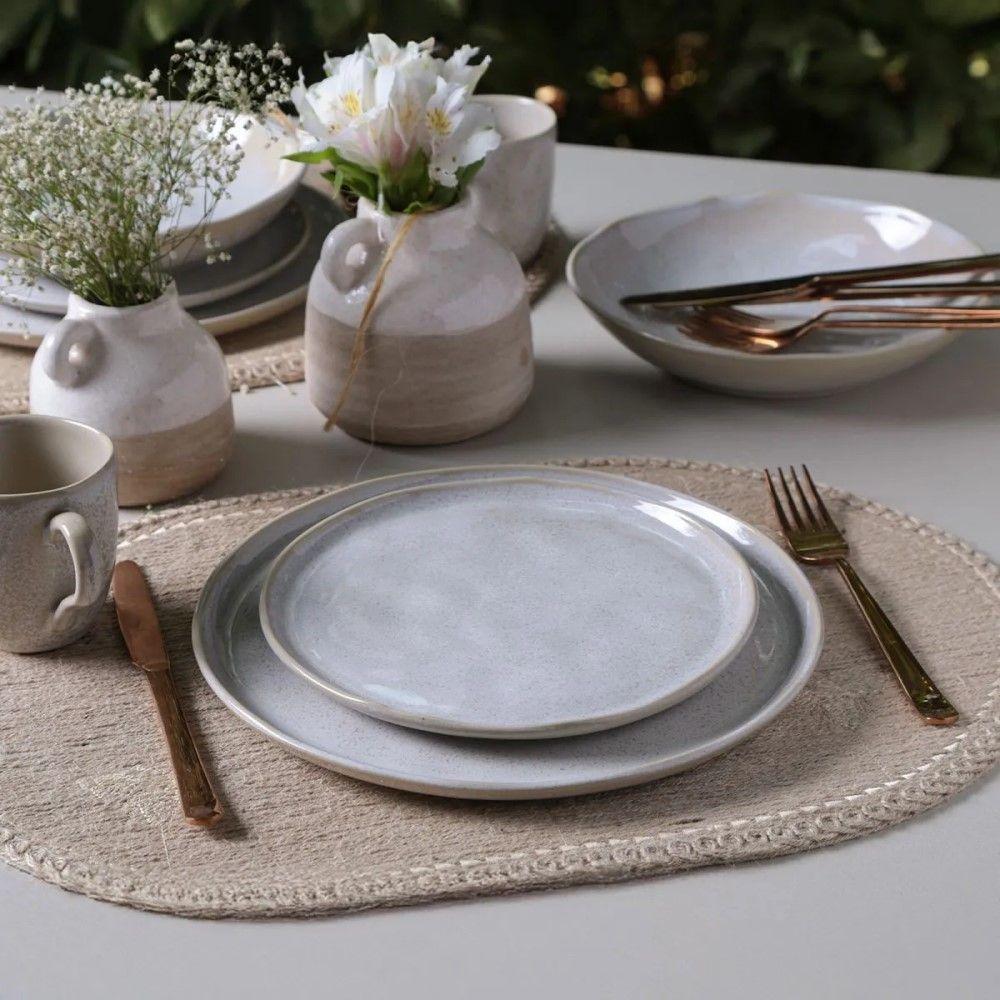 Aparelho De Jantar 16 Peças Bio Latte Porto Brasil - 7