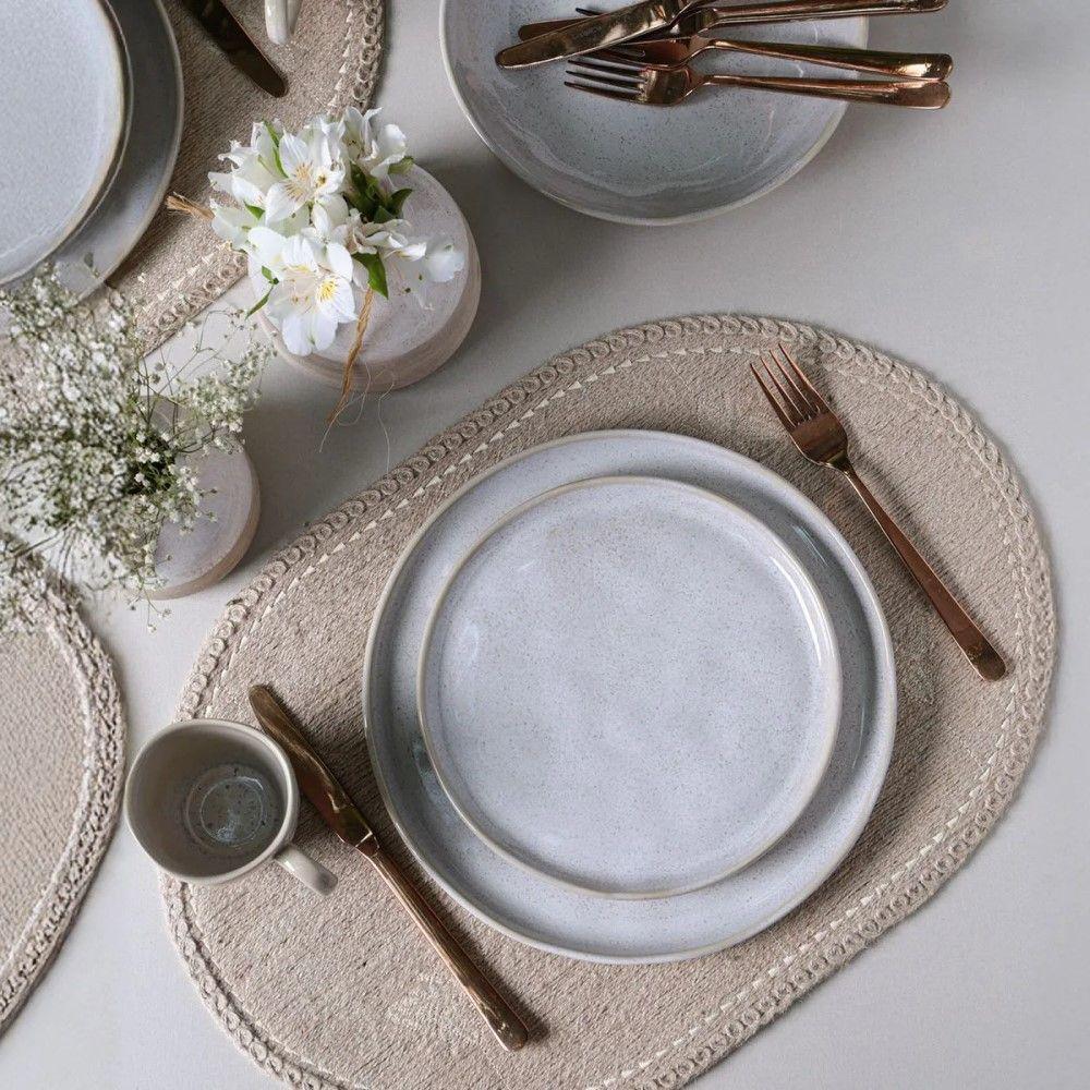 Aparelho De Jantar 16 Peças Bio Latte Porto Brasil - 8