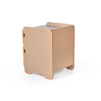 Mesa De Cabeceira 2 Gavetas 45cm Cindy - Marrom - 8