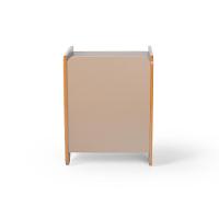 Mesa De Cabeceira 2 Gavetas 45cm Cindy - Marrom - 9