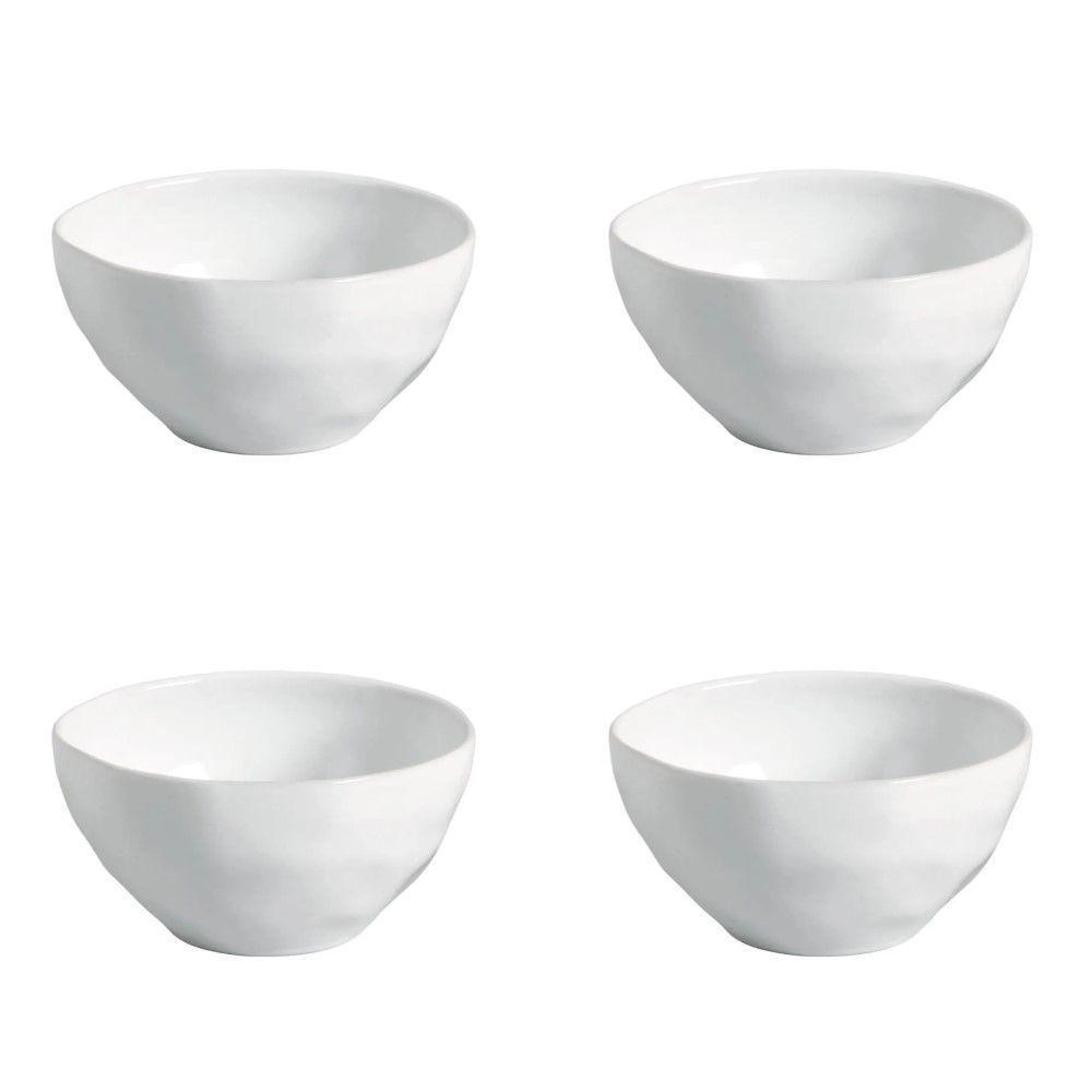 Conjunto De Cumbucas 04 Peças 560ml Orgânico New White Porto Brasil - 1