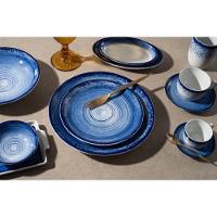 Aparelho De Jantar 20 Peças Esfera Azul Schmidt - 6