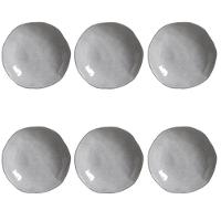 Conjunto De Pratos Fundos 06 Peças Orgânico Concreto Porto Brasil - 1